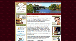 Desktop Screenshot of crescentsuiteshotel.com